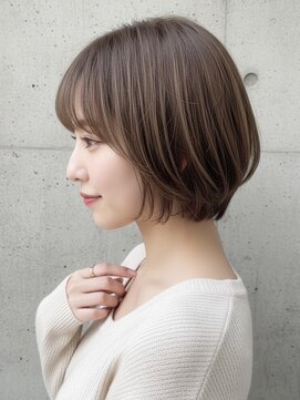 【似合わせカット】大人ショートボブ【町田】小顔