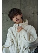 ベル 新宿(Belle) men'shair/シャドウパーマ/ニュアンスパーマ/韓国風マッシュ新宿