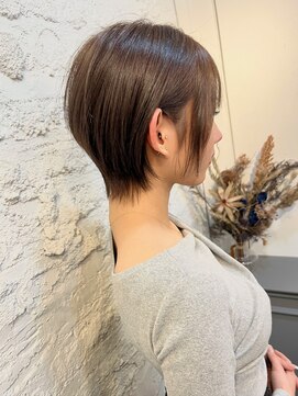 ラム(L'am) ショート/ココアブラウン/ブラウンカラー/透明感カラー/高松