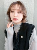 大人ガーリー/似合わせカット/ミディアムレイヤーカット/川崎