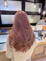 ザザ シンジュク(ZA/ZA shinjuku) ロングレイヤー/ピンクベージュ