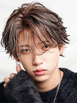 AI TOKYO+Sea MEN'S横浜 MEN'Sパーマ/MEN'Sカット【アイトーキョープラスシーメンズ】 横浜/シースルーフェザー/フェザーショート/毛流れ