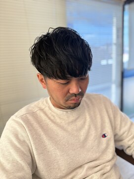 ラニ ヘアーアイラッシュ(lani hair eyelash) メンズマッシュ×ニュアンス2wayパーマ