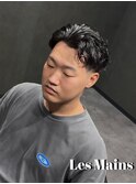 メンズスパイラルパーマ