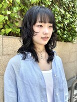 ゼンコー 表参道(ZENKO)&nbsp;レイヤーパーマミディアムパーマウルフパーマニュアンスパーマ