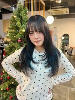 ファンファンバイルー 岐阜(fan fun by Rooo)&nbsp;レイヤー＋髪質改善カラー