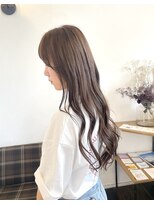 ヘアー ミュゼ 大西店(HAIR Musee) ブリーチなしWカラー/マロンベージュ