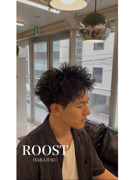 ルースト 原宿店(ROOST) スパイキーショート/波巻きツイストスパイラル/ピンパーマ/原宿