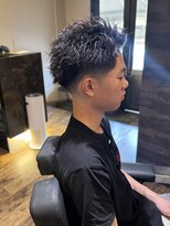エクファフォーメン(EX-FA FOR MEN)&nbsp;波巻きツイストスパイラル/リバースセンターパート/瀬田