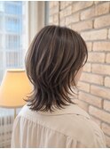 ◆大人に似合うウルフカット/ミディアムレイヤー/40代50代60代◆