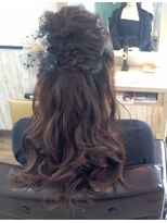 メルア(Merua)&nbsp;お呼ばれハーフアップ