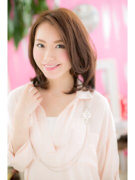 ミック 日暮里店(miq) ニュアンスカールの愛されセミディa