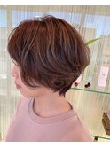 ナチュラルショートボブ