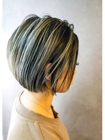 ヘアサロンエム 渋谷店(HAIR SALON M) クールショート/ボブルフ/ピンクベージュ/シルバーカラー