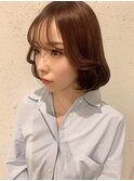 韓国風ショートボブ
