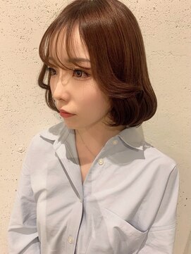 クマ(kuma.) 韓国風ショートボブ