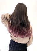 【ALIVE吉祥寺】ピンクラベンダーグラデーションカラー
