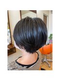 丸みショートスタイル