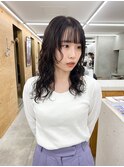 ロングパーマ ロングレイヤー パーマスタイル パーマ