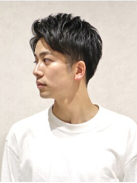 ヘアーアンドグルーミング ヨシザワインク(HAIR&GROOMING YOSHIZAWA Inc.) メンズビジネスツーブロックショート髪質改善理容室黒髪爽やか