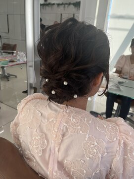 フォルテ 中田店 ふわふわシニヨン