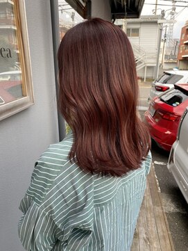 キュオンシア(CUEON. ciea) ボルドーカラー