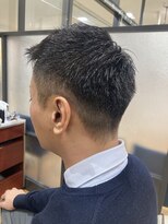 ヘアーズ ゼノン ルクアイーレ店(HAIR'S ZENON)&nbsp;アップバングショートスタイル