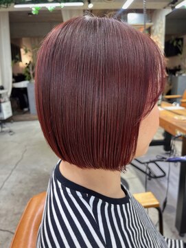 ミカサ(MICASA) ピンク/白髪染め/ブリーチなし/mio kuwamoto