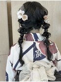 ツインテールアレンジ