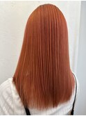 Balayage / ombre / long layer/ curtain bangs / English
