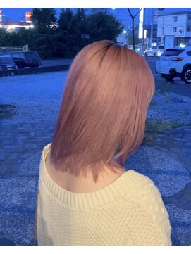 ルプラ ガーデン(le-pla garden) レイヤーカット#ピンクベージュ#ブリーチ#ダブルカラー#豊橋