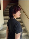 ♪パーマ×レッドハイライト♪