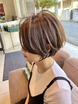エム インターナショナル 春日部本店(EMU international)&nbsp;大人可愛い小顔ボブ/似合わせショートボブ