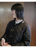 ボブ× レイヤー×前髪×トリートメント 20代 30代 40代
