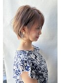 ≪chan.≫大人ショートマロンベージュ
