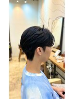 ノットバイベル 大宮(knot by belle)&nbsp;《Hana》ダウンパーマ/センターパート/透明感カラー/韓国/大宮