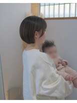 スイ(sui)&nbsp;【sui hair studio 富塚町】シンプルボブ『お子様連れ♪』
