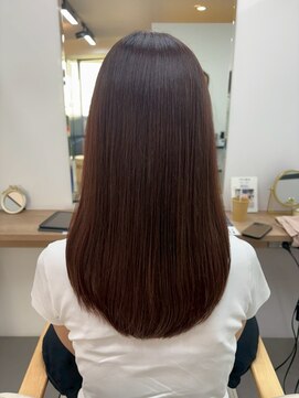ヘアーアートシフォン 池袋西口店(Hair art chiffon) ココアベージュ/小顔/クラゲヘアー/縮毛矯正/白髪染め/髪質改善