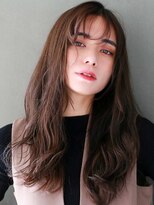 ラフィス ヘアー ロブ 福山駅家店(La fith hair lov.)&nbsp;【La fith】リラックスウェーブ×チョコブラウン