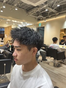 ルースト 渋谷店(ROOST) ［夏やりたい短髪パーマ］ジェット×ツイストスパイラルパーマ