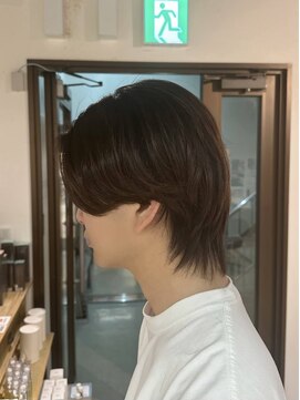 シャンプーボーイ 佐賀(SHAMPOO BOY) ウルフストレート【ストレートパーマ/メンズパーマ/メンズ】