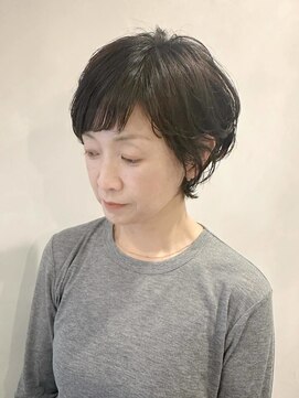 ラトリエコンタン(L´atelier Content) 【ｃｏｎｔｅｎｔ　ｙｕｍｉ】大人の外はねショート