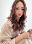 大人かわいいデジタルパーマ/ロング