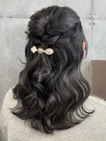 ココ 西葛西南口店(COコ)&nbsp;黒髪でも可愛いハーフアップ