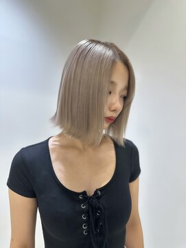 アッシュ 桜木町店(Ash) ブリーチ毛を艶髪へ導く髪質改善カラー【横浜/桜木町】