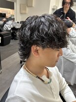 ビカムメンズヘアー 栄店(become men's hair)&nbsp;ミニサーフカール/マッシュウルフ