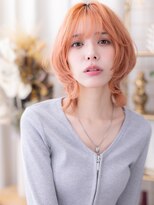 カバーヘア ブリス 川口(COVER HAIR bliss)&nbsp;ハッシュカット全頭ブリーチくびれボブレイヤーa川口10代20代