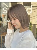 20代30代40代50代丸みとくびれショートカット名古屋小顔前髪白髪