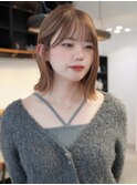 10代 /20代 /30代/ニュアンスカラー/似合わせカット/顔周り/ボブ