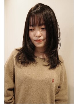 ヘアーアンドリラクゼーション オブジェ(hair&relaxation obje) layer cut × 透明感カラー